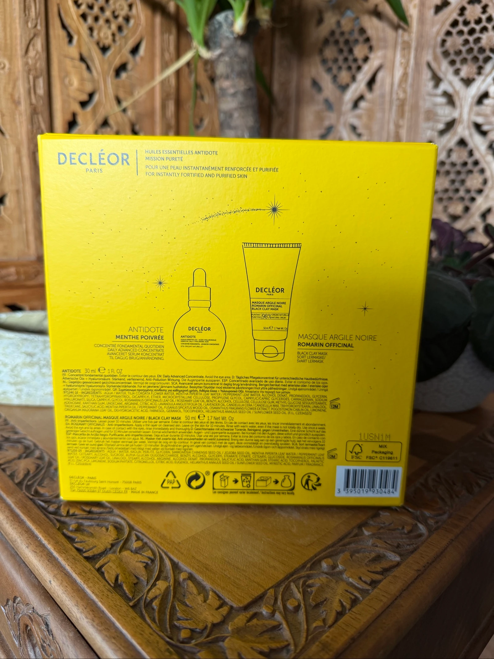 Decléor antidote gift set and mask – photo 3